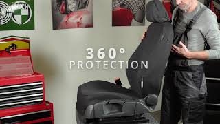 WALSER Car Seat Cover Features: 360 Degree Protection