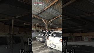 Sederhananya Bangunan Bengkel Mobil #rumah #viral #rumahminimalis