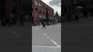 Walk in Banff Downtown | Amazing walkway #Banff#alberta #canada