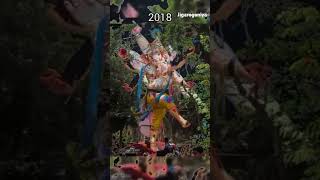 Mumbai cha shahu lambodar 2017 to 2024 #short #viralshorts #trendingshort #mumbaichashahu #ganpati