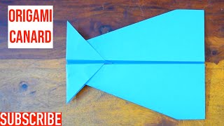 Origami Canard (Paper Airplane) Tutorial - How to make an Origami Canard