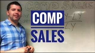 How to calculate Comp Sales / YOY Sales / Variance