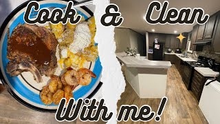 Cook and Clean with me!