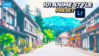 101 Anime Tone Preset Free DNG (Anime Style, Game Style, Virtual Style, Yolk Style)