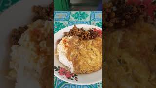 YUMMY! EMAM YANG ENAK HARGA NASI TELOR OREK RP 12 RIBU PER PORSI DI HARAPAN INDAH BEKASI!!