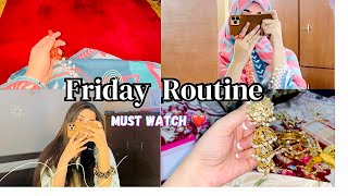 Jumma Mubarak everyone ❤️| Friday routine | packing for tomorrow event 😍| she’s vlog 👑