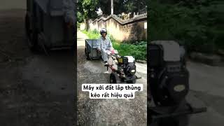 Máy xới đất lắp thùng kéo rất hiệu quả LH: 0971.588.456