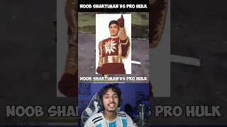 Noob Shaktiman vs Pro Hulk 😂🤣 in Free Fire l Amit FF Comedy l Swasti Reacts