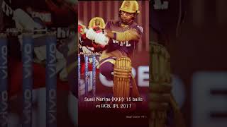 fastest fifties in IPL history #shorts