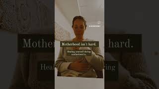 motherhood isn't hard... #spiritualparenting #consciousmother #consciousparenting