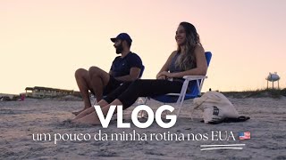 Vlog: passando perrengue, pechincha nos EUA, pôr-do-sol na praia e + | Rotina nos Estados Unidos