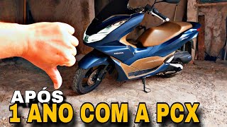 Assista antes de Compra uma Pcx 160 2024 ! 1 Ano após o uso !