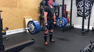 1/19/17 Deadlift 335x4 @8- ws 2/6