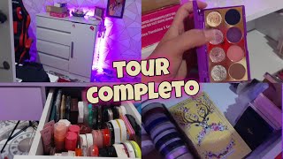 TOUR COMPLETO PELA MINHA PENTEADEIRA CAMARIM | STUDIO | Ket Brinhol ✨