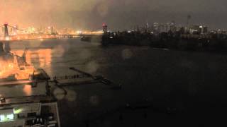 Superstorm Sandy Time-Lapse Hitting NYC