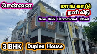 600 Sqft House Tour | 3 BHK DUPLEX VILLA For Sale.Near Rishi International School