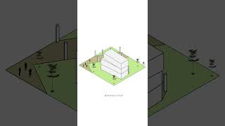 architectural concept animation #motiongraphics #aftereffects #architecrure_design