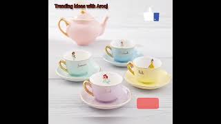 Stylish tea set#