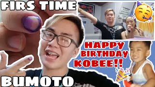 FIRST TIME KONG BUMOTO❤️ AT SIMPLE BIRTHDAY CELEBRATION NI KOBEE!✨ -ChristianPelaezVlogs