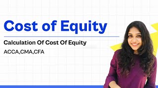 Calculation Of Cost Of Equity | Cost Of Equity (Part-2)