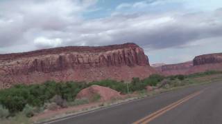 Driving down Utah 211