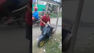 vespa ps tv knalpot drc langsam nya boleh #shorts  #short #vespapx