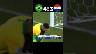 Win Brazil :4 Paraguay : 3 highlights #brasil #highlights #copaamerica #shorts #football