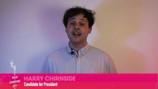 WEAR Champions | Candidate for President: Harry Chirnside