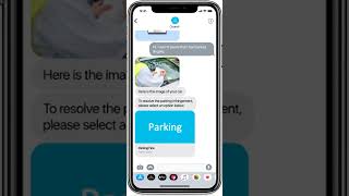 Council digital channel example - Parking Fines!