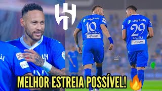 NEYMAR CHOCA OS ÁRABES NA SUA ESTREIA PELO AL HILAL HOJE