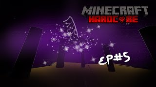 Minecraft Hardcore: Series 1: Episode 5 | ender dragon defeted