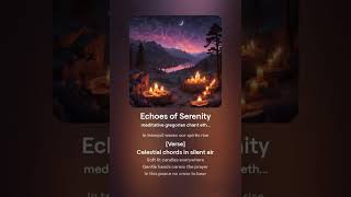 "Echoes of Serenity" by #MelodiesInTime #DailySong #DailyMusic #music #newmusic #edm