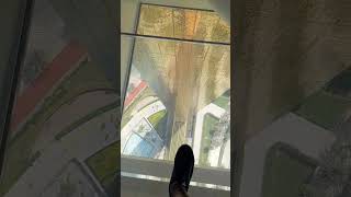 Glass Bridge in Dubai Frame #shorts #dubai #dubaiframe #travel