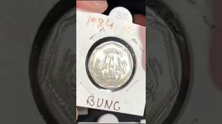 1984 * one rupees 800/ unc @# Rare coin haidarabaad @ chenal subscribe