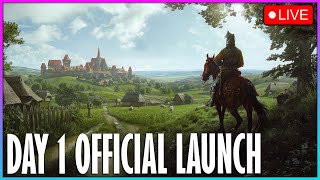 Manor Lords🔴Live Playthrough Series #1 - Day 1 Launch Is Here!!!