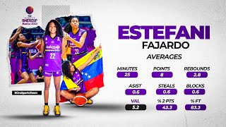 Estefani Fajardo - FIBA Americup 2023 (León, México)