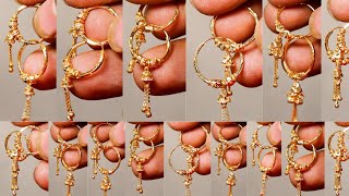 Gold Earrings Bali Designs For Daily Use  // Small Gold Earrings Collection With Price