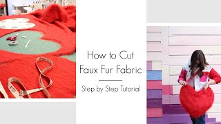 How To: Cutting Faux Fur Fabric