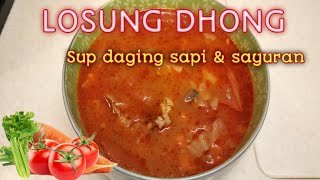 Vegetable soup || Sup ala hongkong