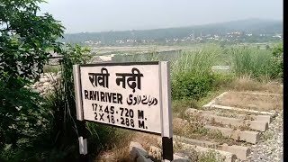 Punjab & Jammu Kashmir Border Ravi River Bridge|| Malwa express skip Ravi||