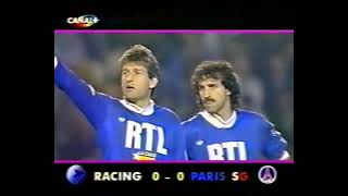 🔵⚪ Racing Paris vs Paris Saint Germain 🔵🔴 | ⚽⚽OLMETA FRANCESCOLI XEUREB CALDERON⚽⚽ | 1988-1989