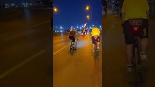 Вечерняя покатушка Казань #казань #bicyclesausageschat