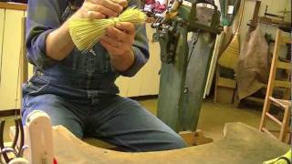 Making a cake tester broom