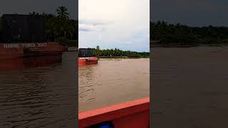 marina 1623 tarik tongkang merine power 3004 dari jetty pmc tujuan keluar#kapal #shorts #shortvideo