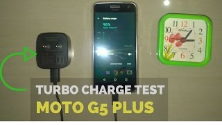 MOTO G5 PLUS | TURBO CHARGE TEST WITH TIMER