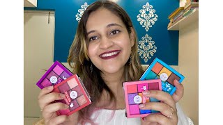 Nicka K Nine Colour Eyeshadow Palette Review | Nidhishree Singh