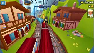 TENTANDO BATER MEU RECORDE NO SUBWAY SURFERS NO COIN  QUASE FIZ A BURLA DO NAAAG