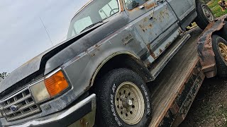 Little bit of work on "RUSTY"  the 87 f150!