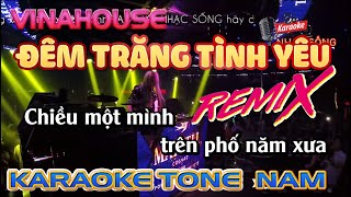 Đêm Trăng Tình Yêu Remix Karaoke | Tone Nam | Karaoke Nhạc Sống Sóc Trăng