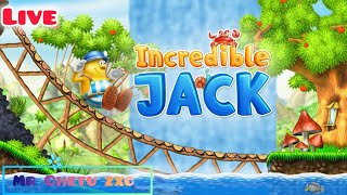 Incredible jack live game play with 1 level to 999+ level complete challenge accepted for 3hours 😱😱😱